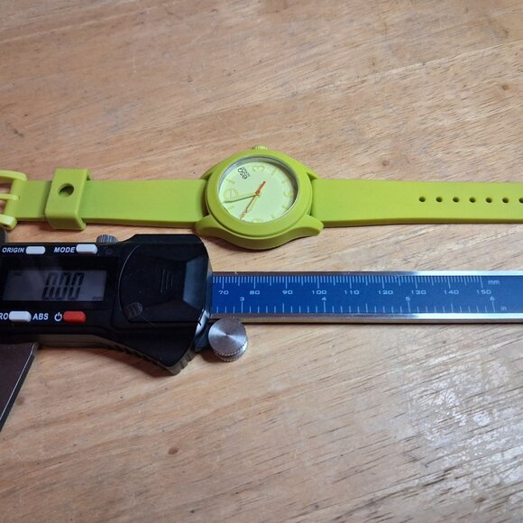 Swiss ESQ by Movado Ladies Quartz Neon Lime Green main image 7